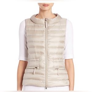 Peserico Puffer Vest - Champagne Size 40 (6)